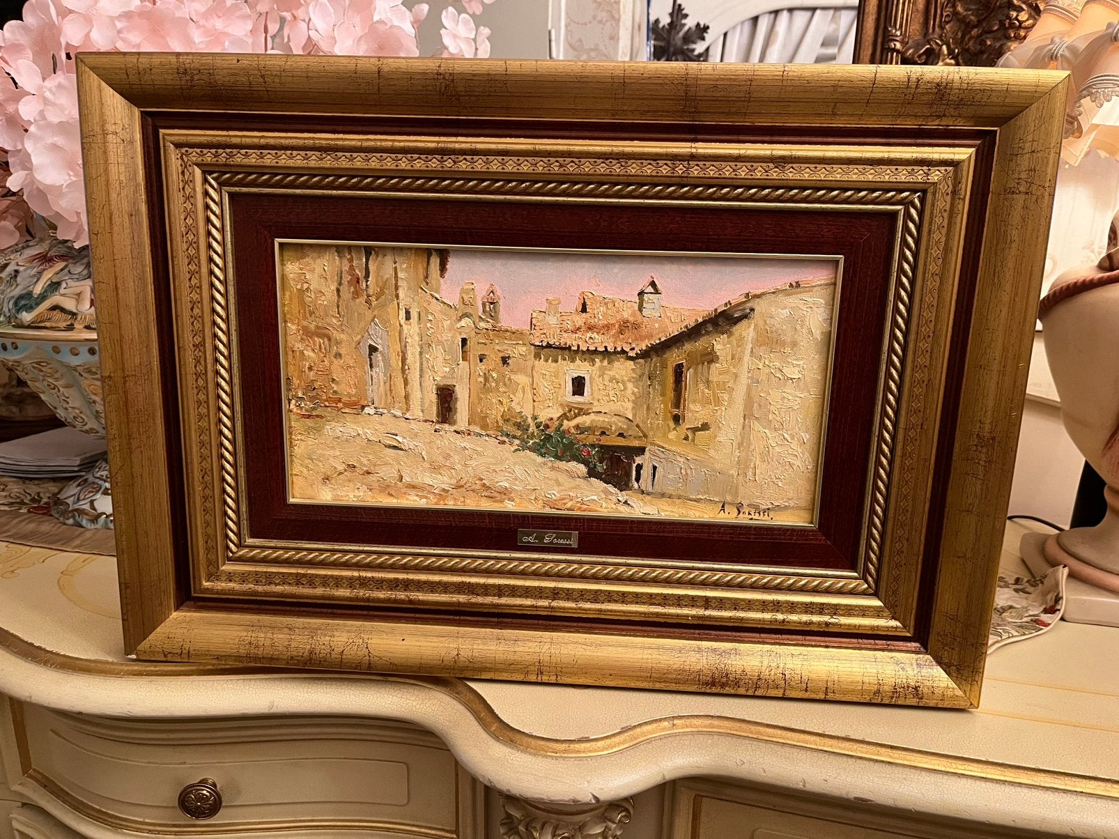Italiaans kunstschilder Alfredo Soressi, Antiek en Kunst, Ophalen of Verzenden