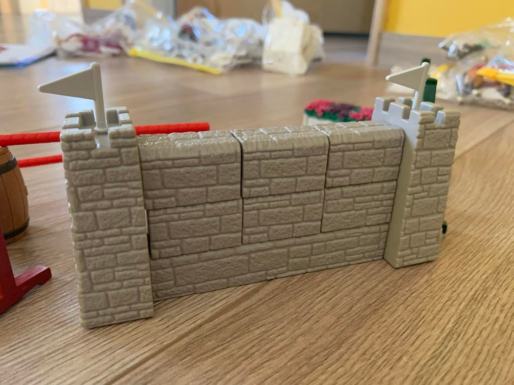 Schleich springparcours hindernissen set, Ophalen of Verzenden, Gebruikt