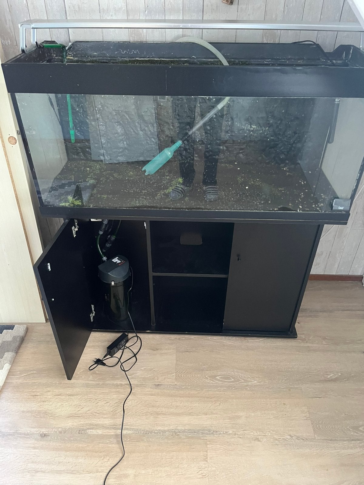 Aquarium 240, Ophalen of Verzenden, Gebruikt, Leeg aquarium