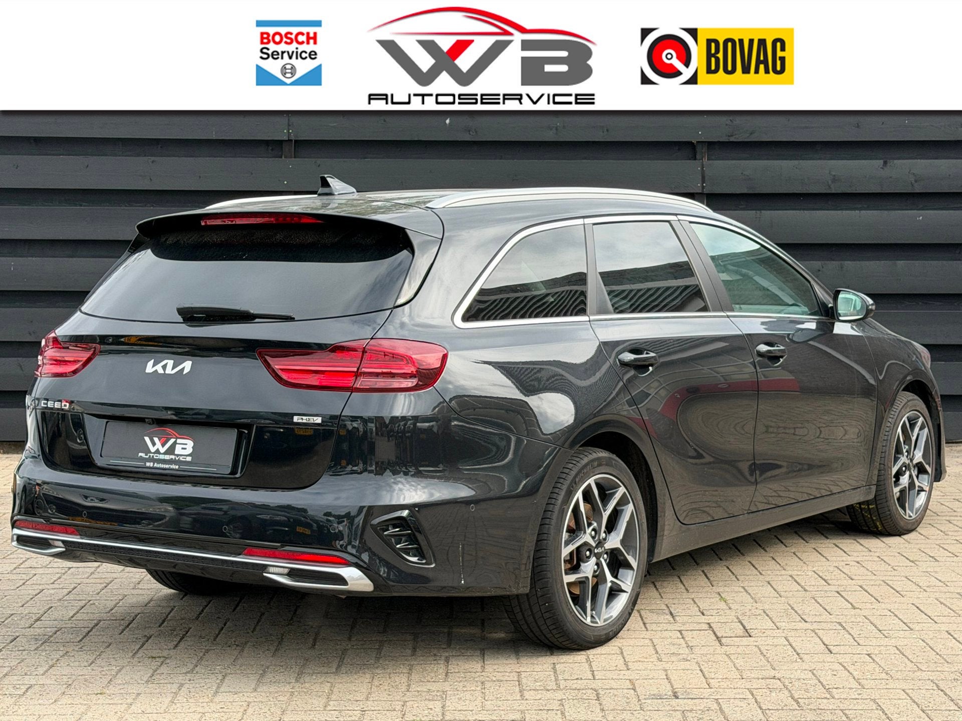 Kia Ceed Sportswagon 1.6 GDI PHEV Platinum I Leder I Camera, Auto's, Adaptive Cruise Control, Gebruikt, Zwart, Zwart
