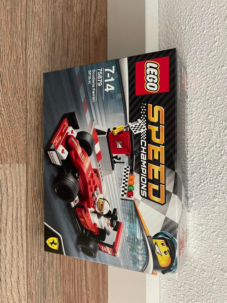 LEGO Speed Champions 75879 Scuderia Ferrari SF16-H, Lego, Nieuw, Complete set, Ongeopend/sealed