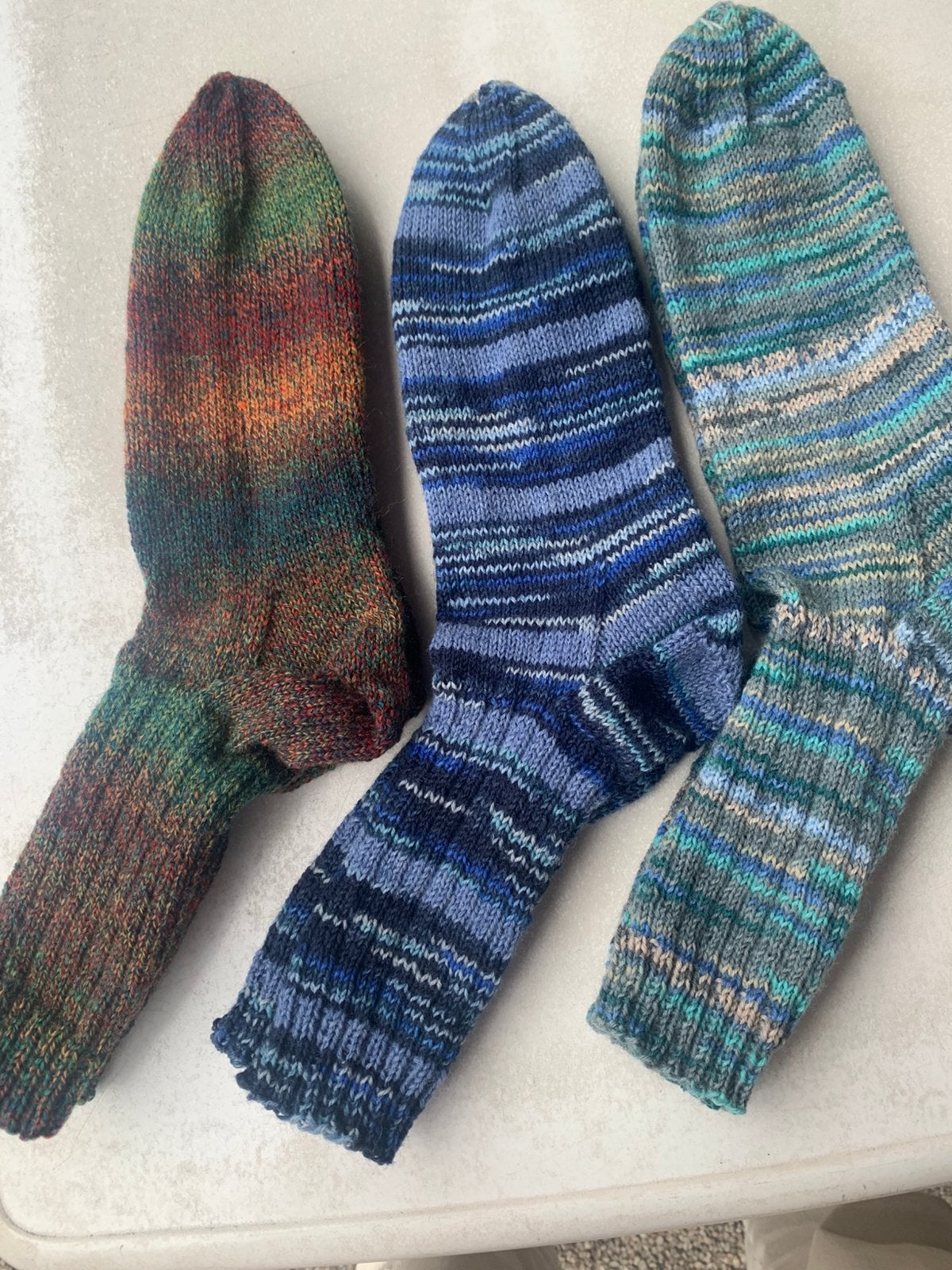 Gebreide sokken 44/46, Kleding | Heren, Sokken en Kousen, Ophalen of Verzenden, Nieuw, Maat 43 t/m 46, Overige kleuren