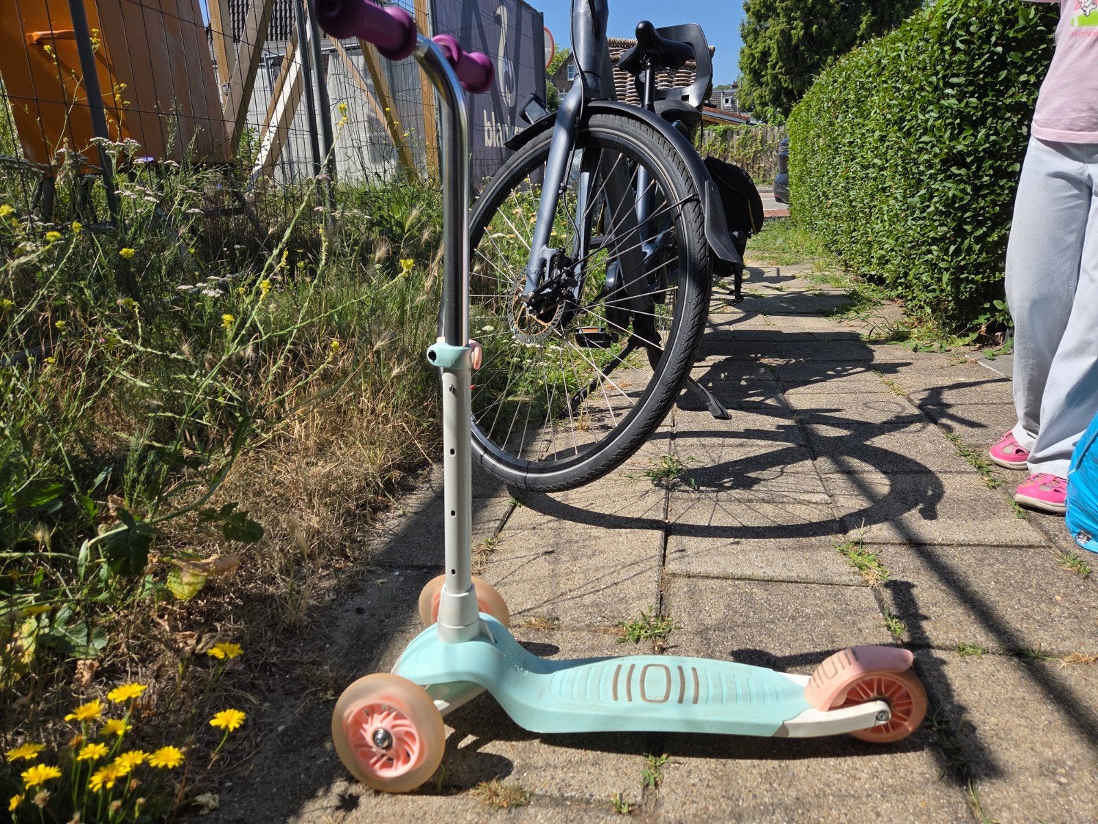 Kinder step, Ophalen, Zo goed als nieuw, Gewone step, Oxelo (Decathlon)