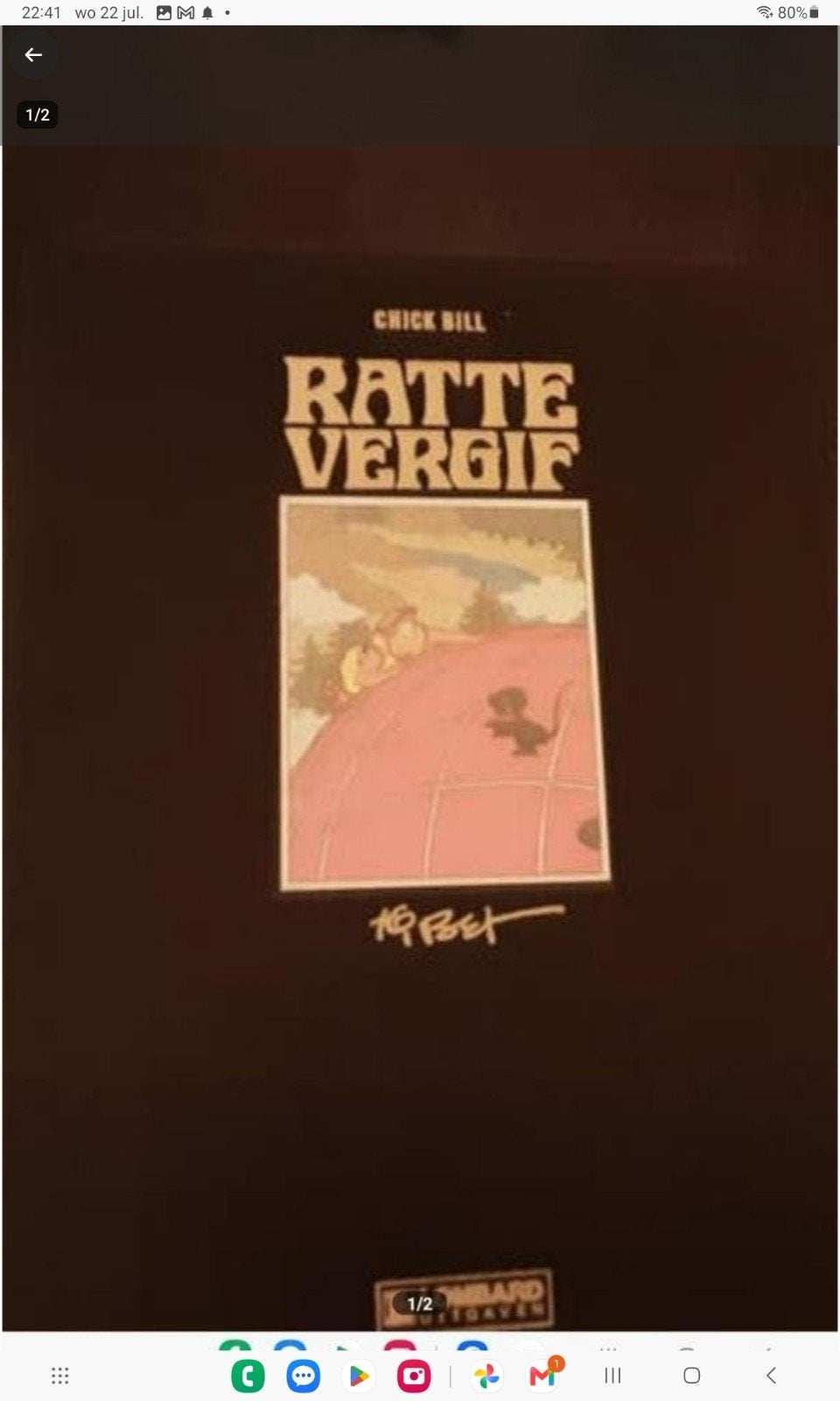 Ratten Vergif, Eén stripboek, Ophalen of Verzenden, Gelezen