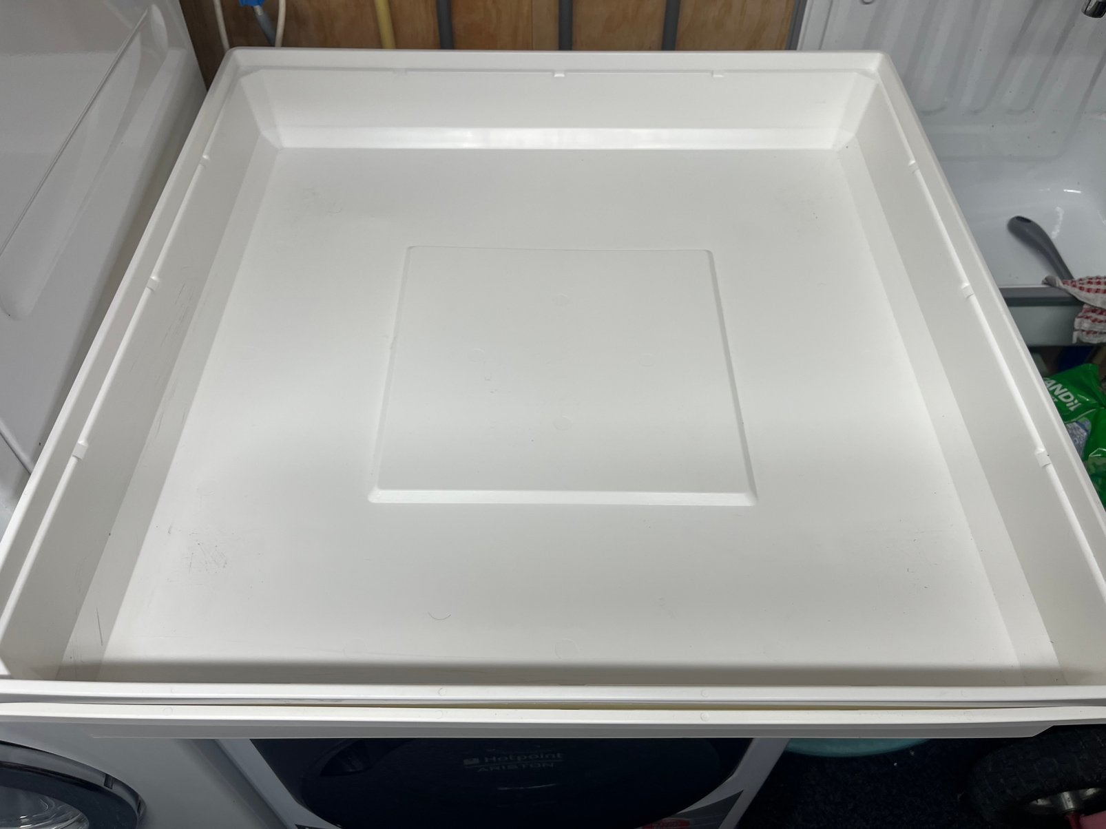 Lekbak voor wasmachine, Ophalen, Zo goed als nieuw