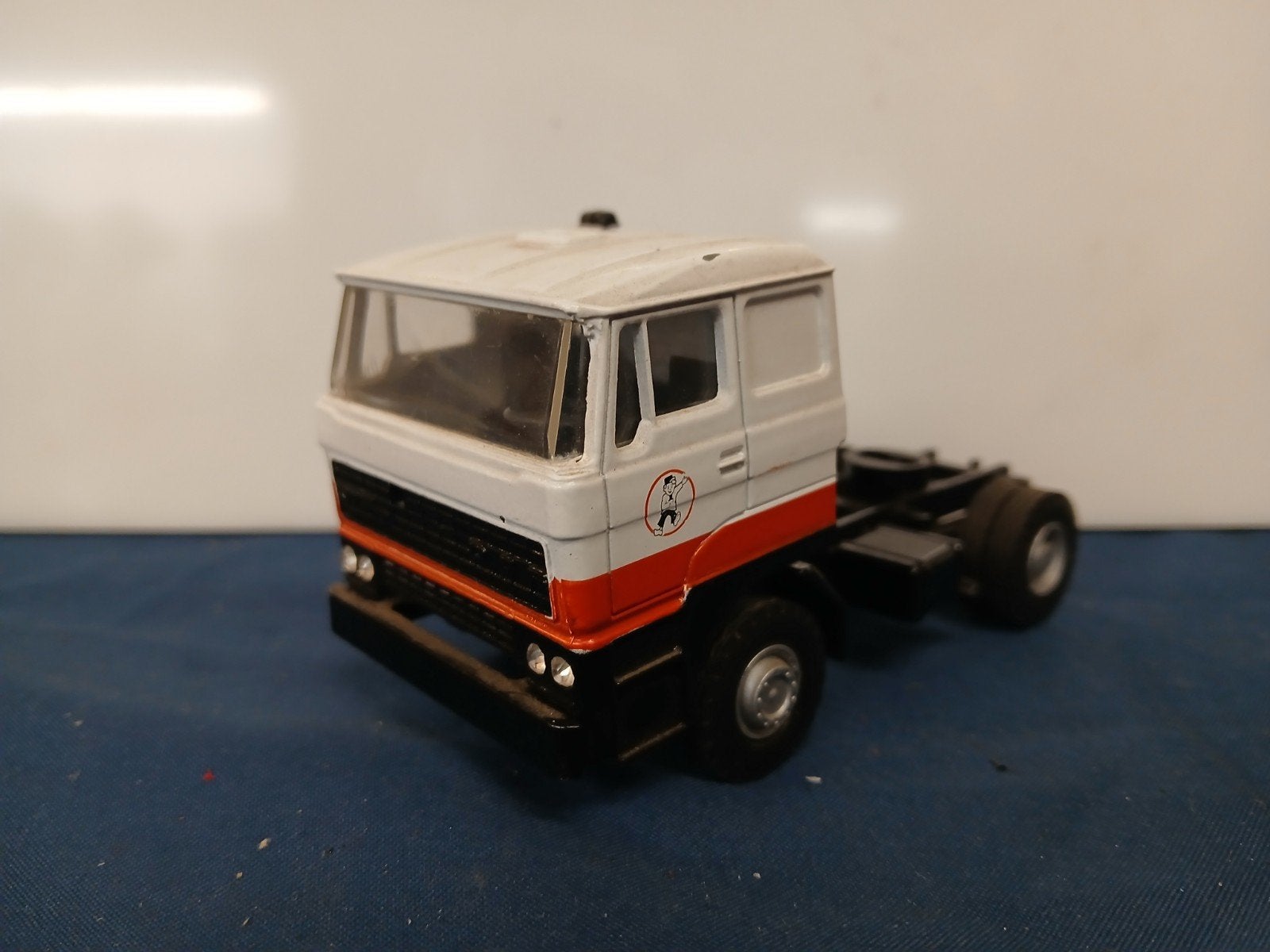 Lion Car DAF 3300, Super de Boer., Ophalen, Zo goed als nieuw, Bus of Vrachtwagen, Lion Toys