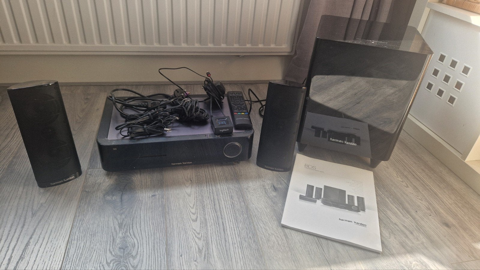 Harman Kardon BDS 2.1 Home Cinema Systeem, Gebruikt, 2.1-systeem, Blu-ray-speler, Ophalen