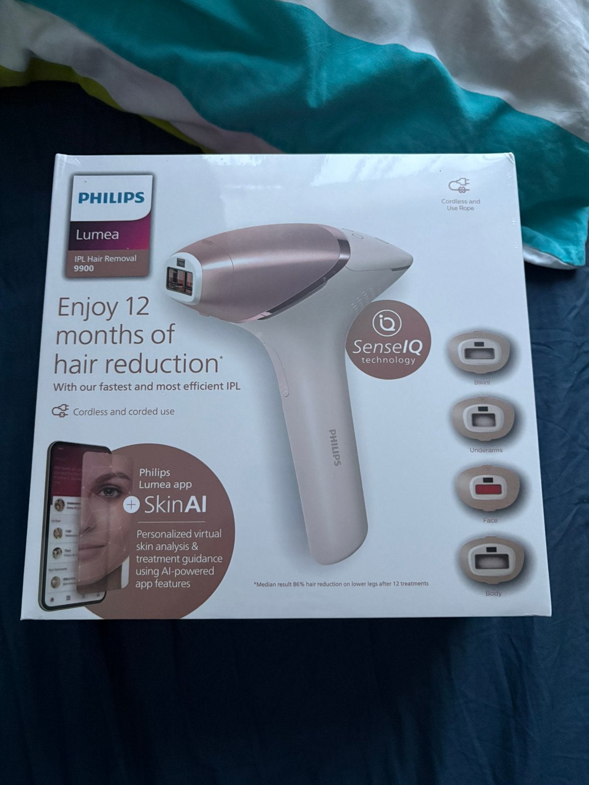 Philips lumea 9900 IPL Hair removal - nieuw, Ophalen of Verzenden, Nieuw, Scheren en Epileren