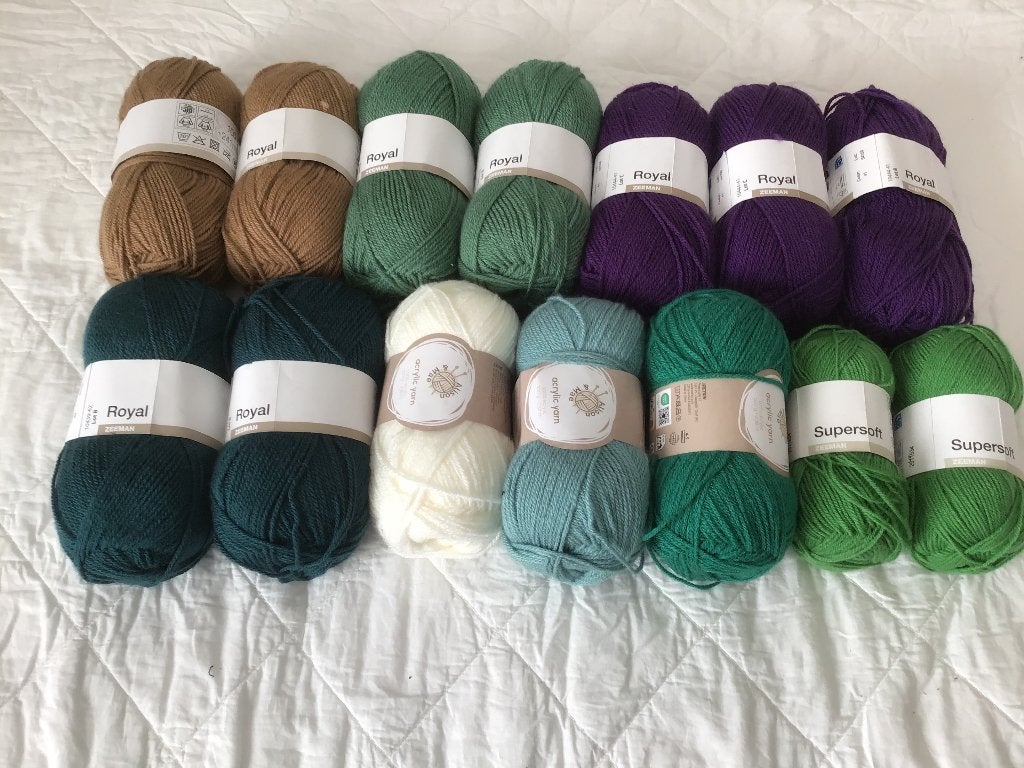 Diverse wol., Hobby en Vrije tijd, Ophalen of Verzenden, Nieuw, Breien of Haken, Wol of Garen