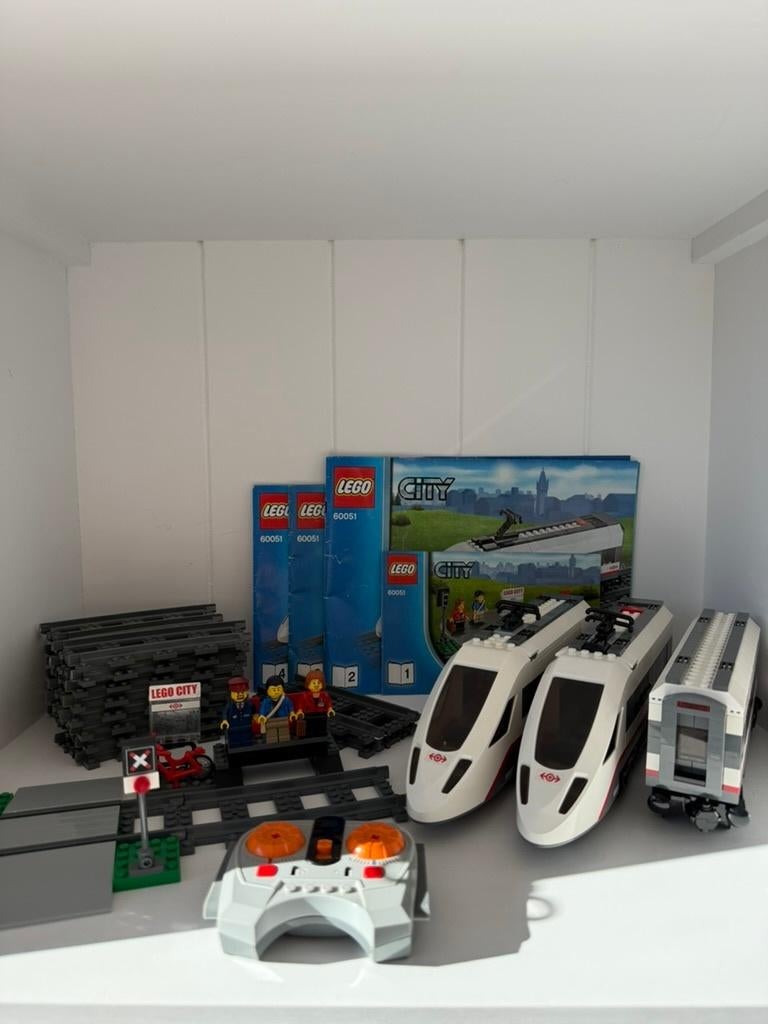 Lego City Trein 60051 | Compleet voor 90 euro, City, Lego, Ophalen of Verzenden, Complete set