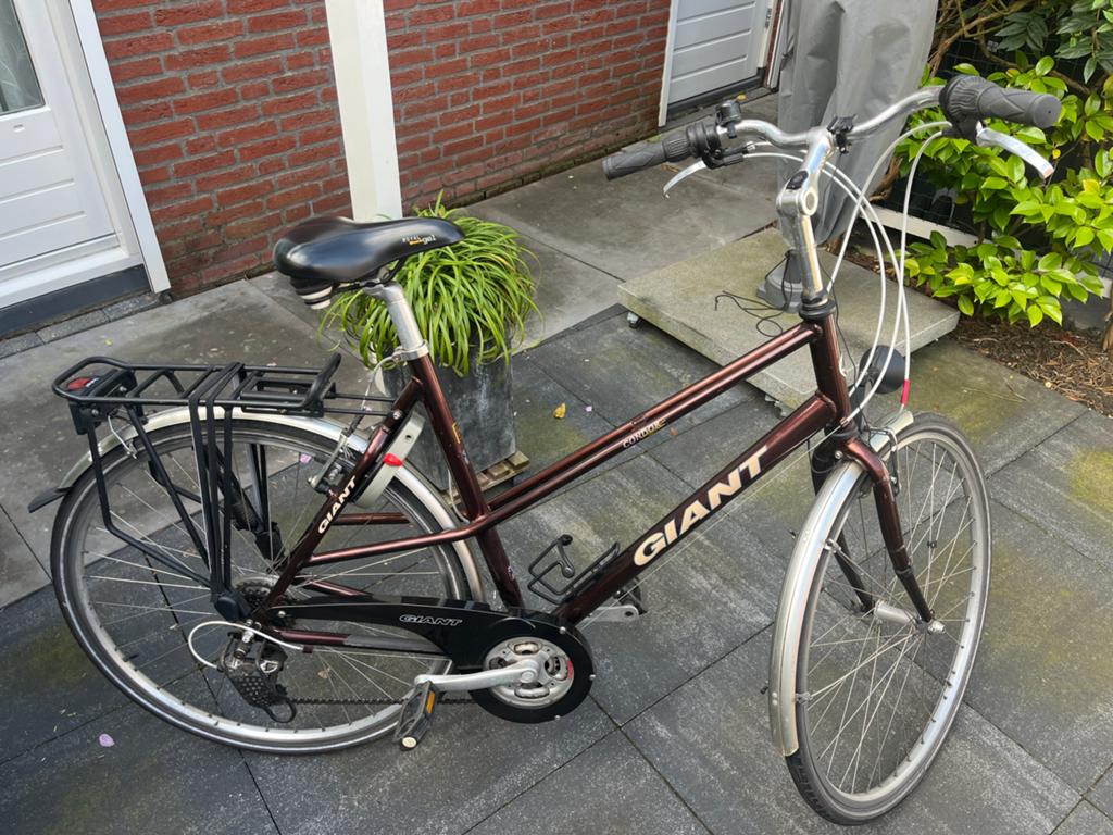 Giant Condor tourfiets, Fietsen en Brommers, Fietsen | Dames | Damesfietsen, Ophalen, Gebruikt, Versnellingen, 56 cm of meer