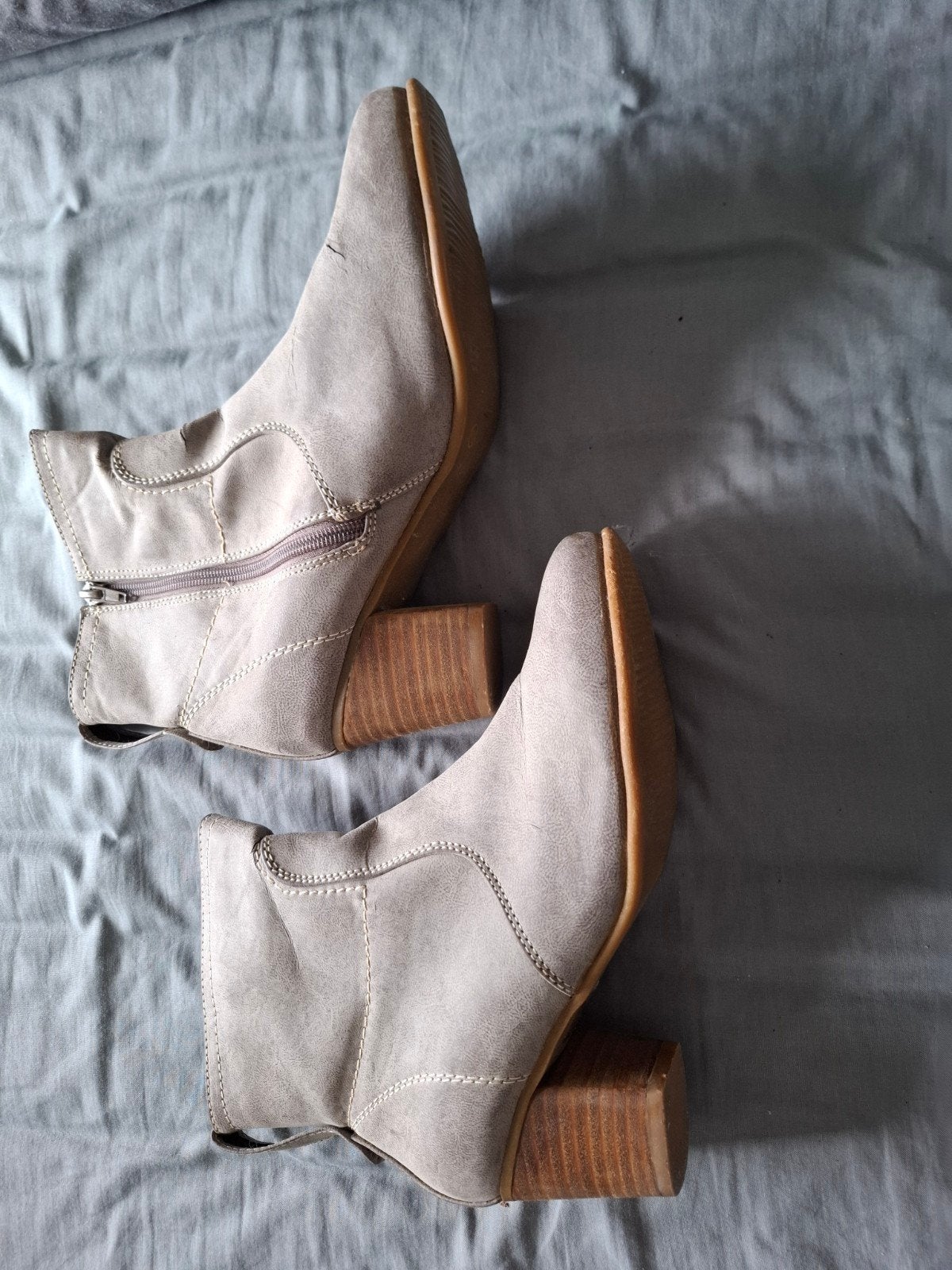 Dames laarsjes, Ophalen, Zo goed als nieuw, Beige
