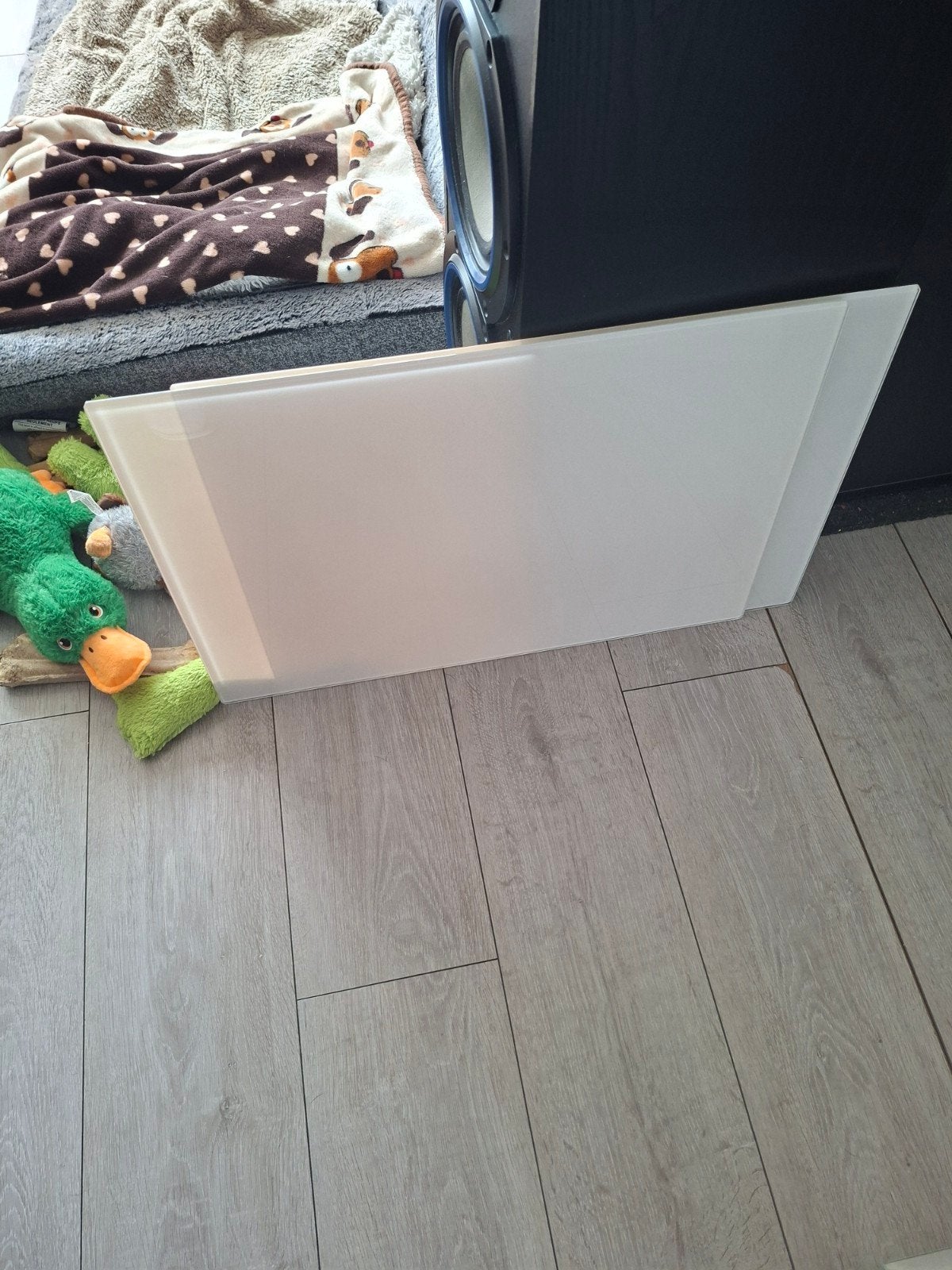 Melkglas platen voor Besta meubels IKEA, Ophalen