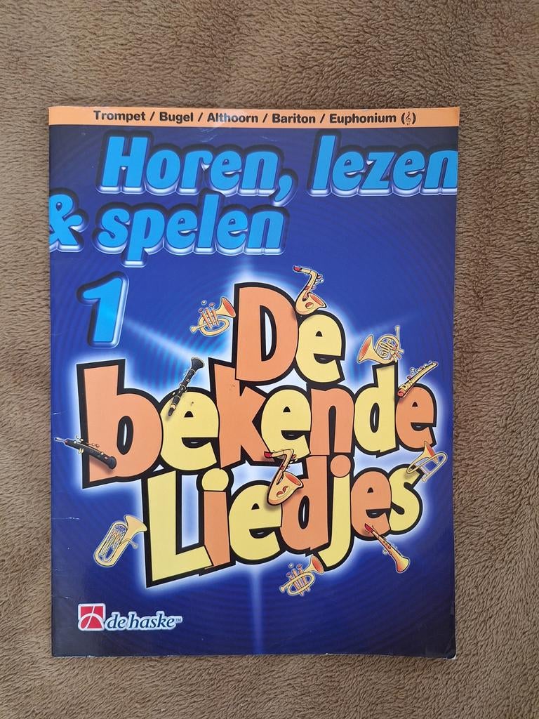 Horen, Lezen & Spelen: De Bekendste Liedjes, Ophalen of Verzenden, Zo goed als nieuw, Les of Cursus, Overige genres