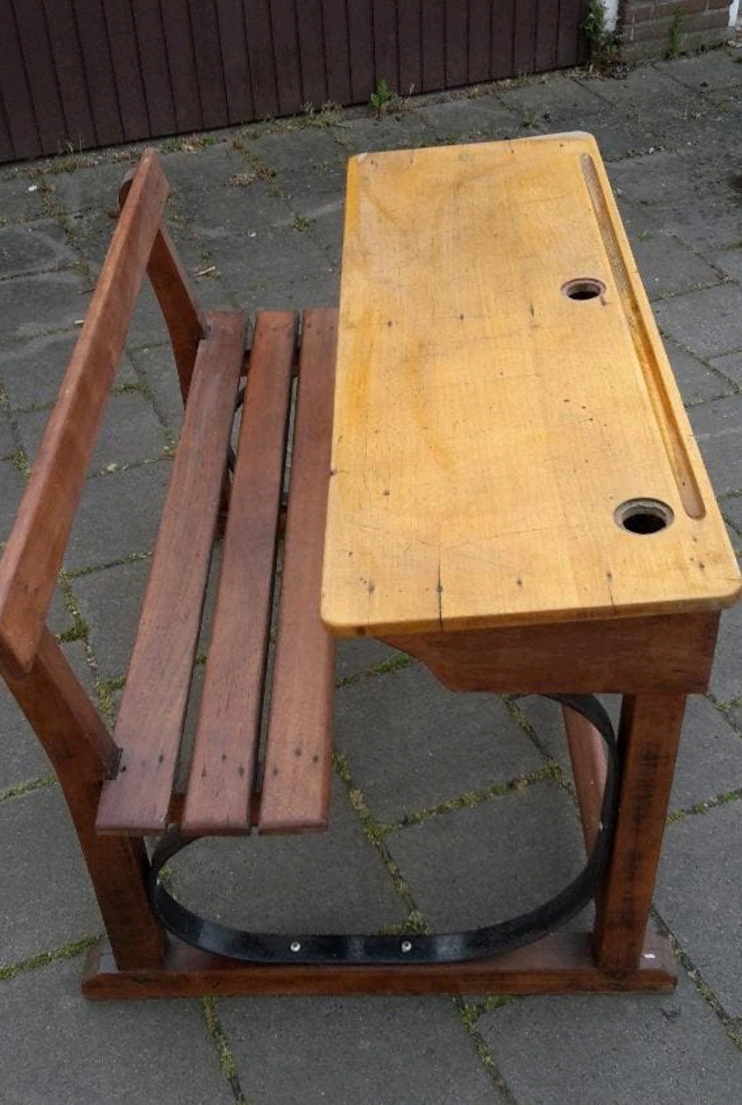 Schoolbankje, Ophalen of Verzenden
