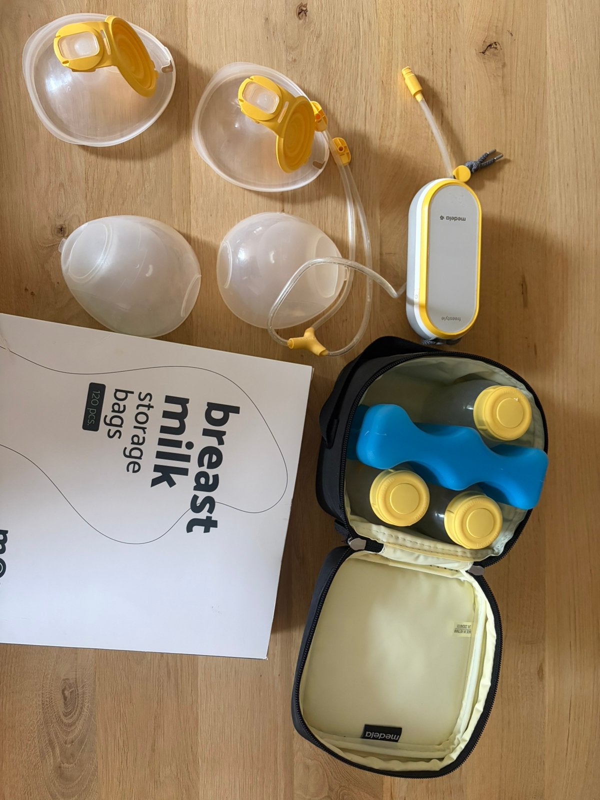 Medela kolf, Ophalen of Verzenden, Zo goed als nieuw, Hand- en Voetverzorging