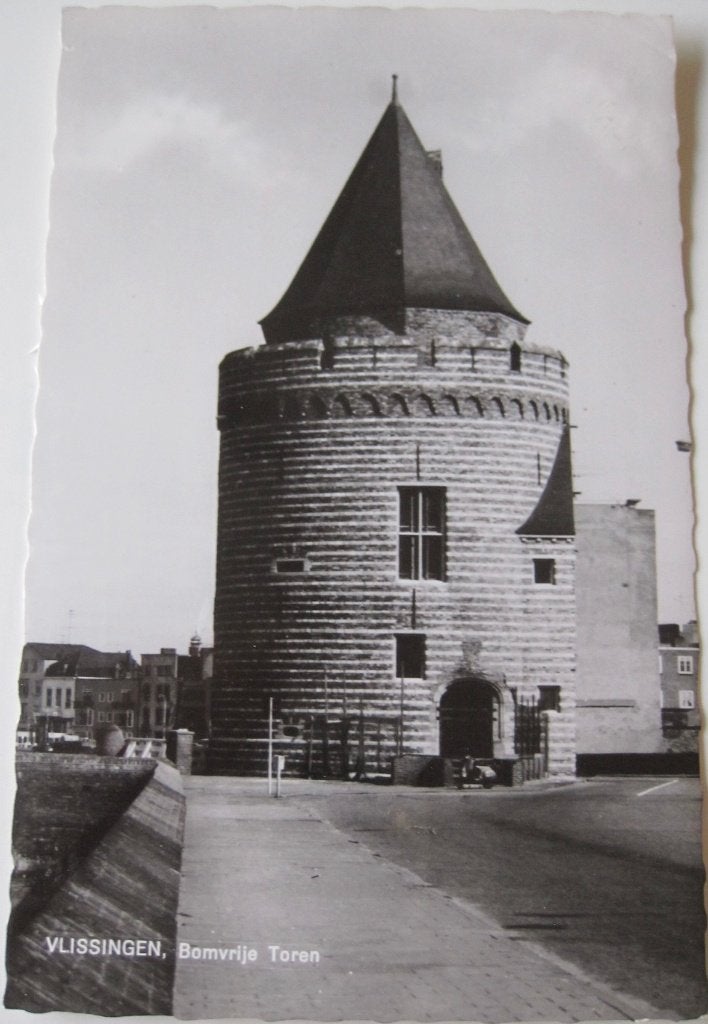 Vlissingen - de bomvrije toren - 1967  -  uitgave HEMA, Ophalen of Verzenden, 1960 tot 1980, Gelopen, Zeeland