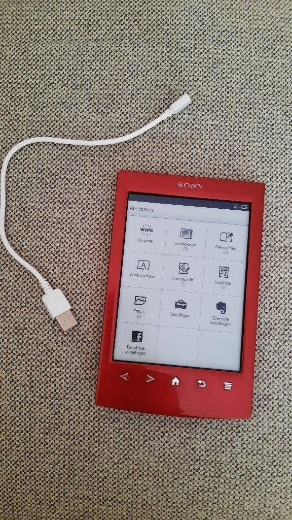 E-reader Sony PRS-T2, Gebruikt, 6 inch of minder, Ophalen of Verzenden, SONY