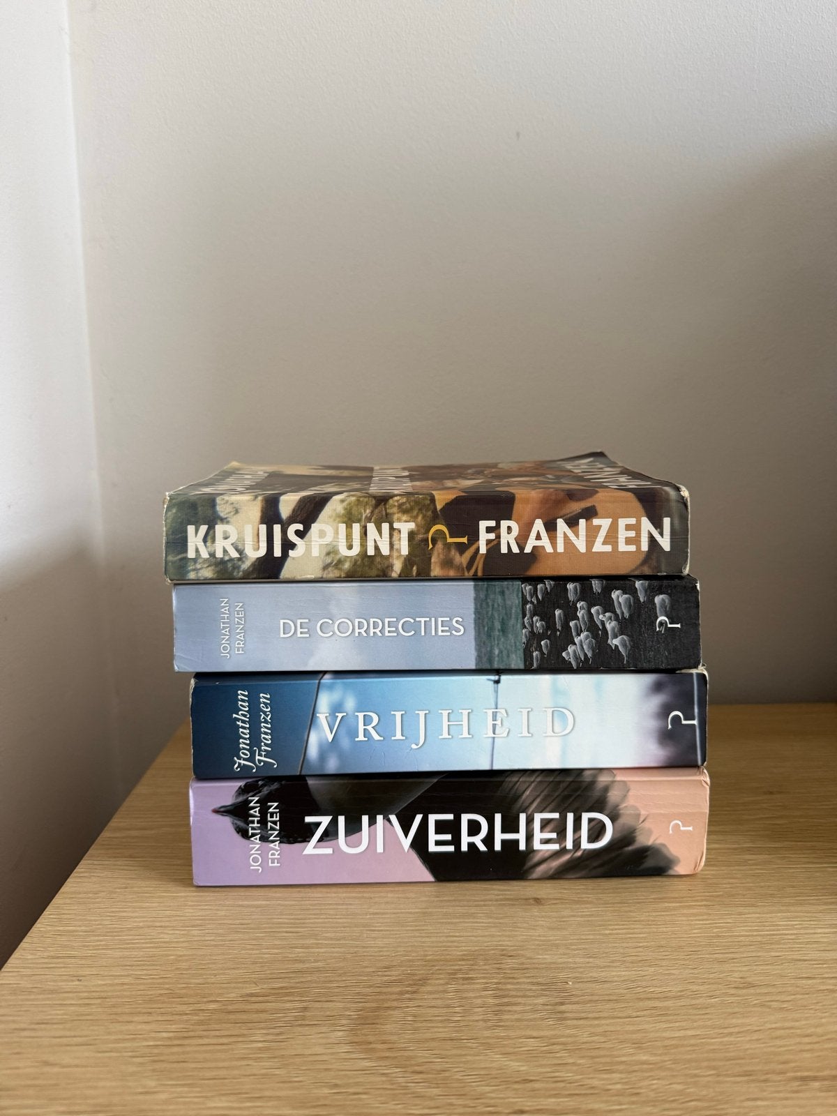 Jonathan Franzen Boekenpakket: Kruispunt, Correcties, Vrijhe, Boeken, Ophalen, Gelezen, Nederland