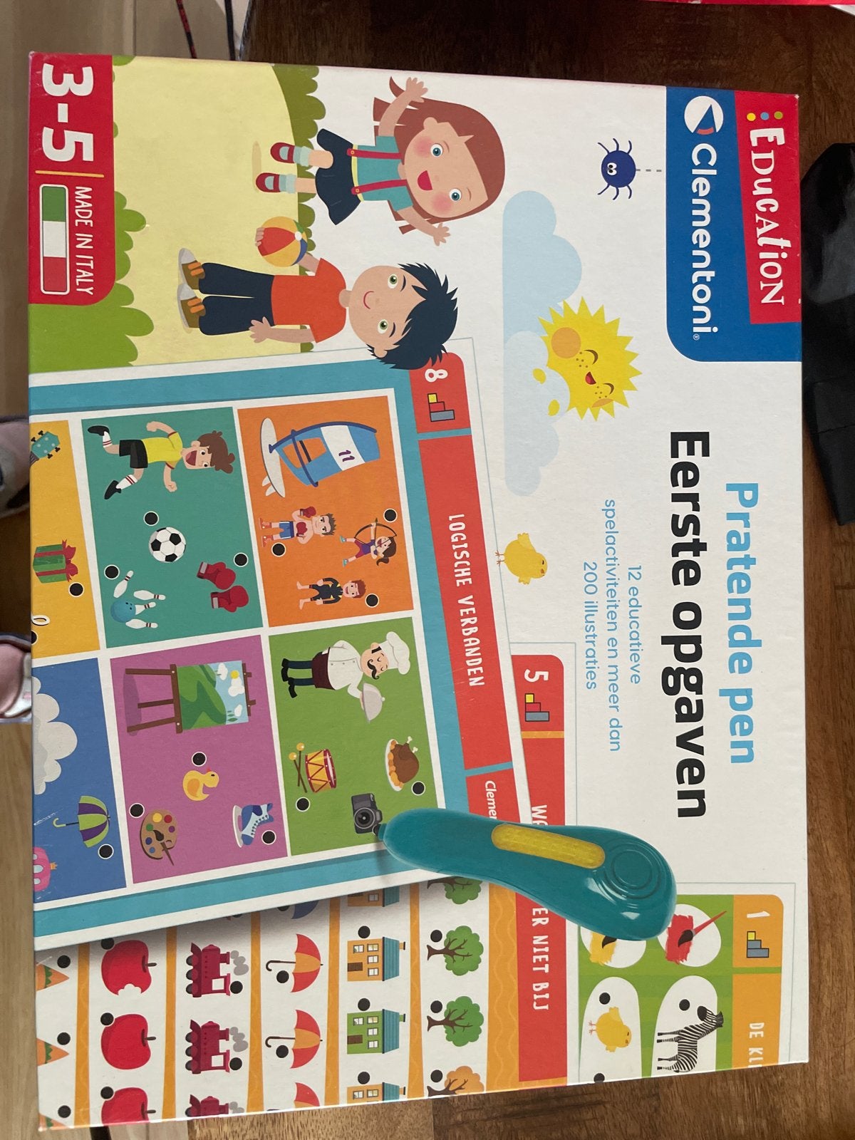Clementoni Education Pratende Pen Eerste Opgaven 3-5 jaar, Ophalen, Zo goed als nieuw, Ontdekken, Met geluid