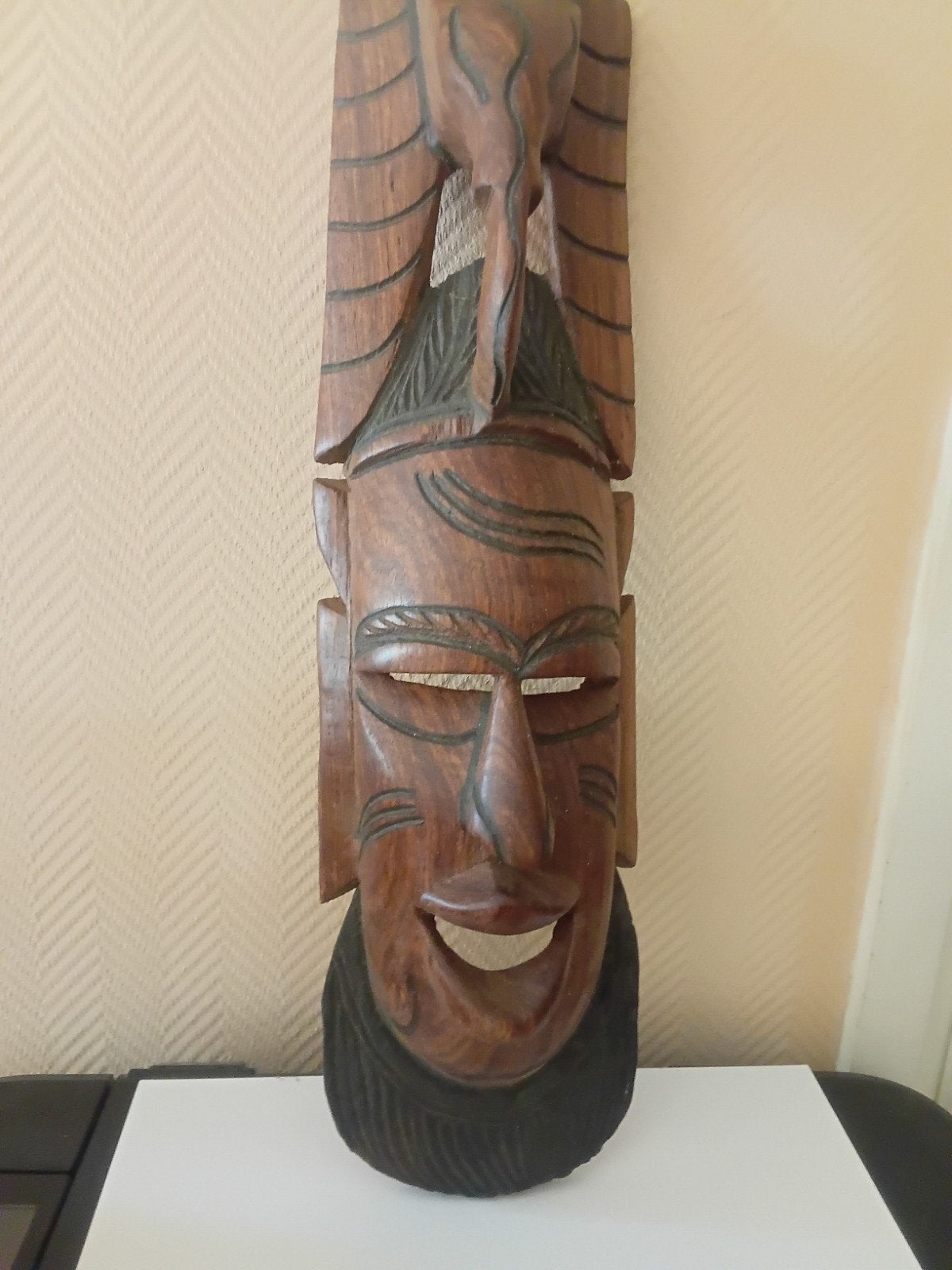 AFRIKAANSE MASKER, Antiek en Kunst, Kunst | Beelden en Houtsnijwerken, Ophalen