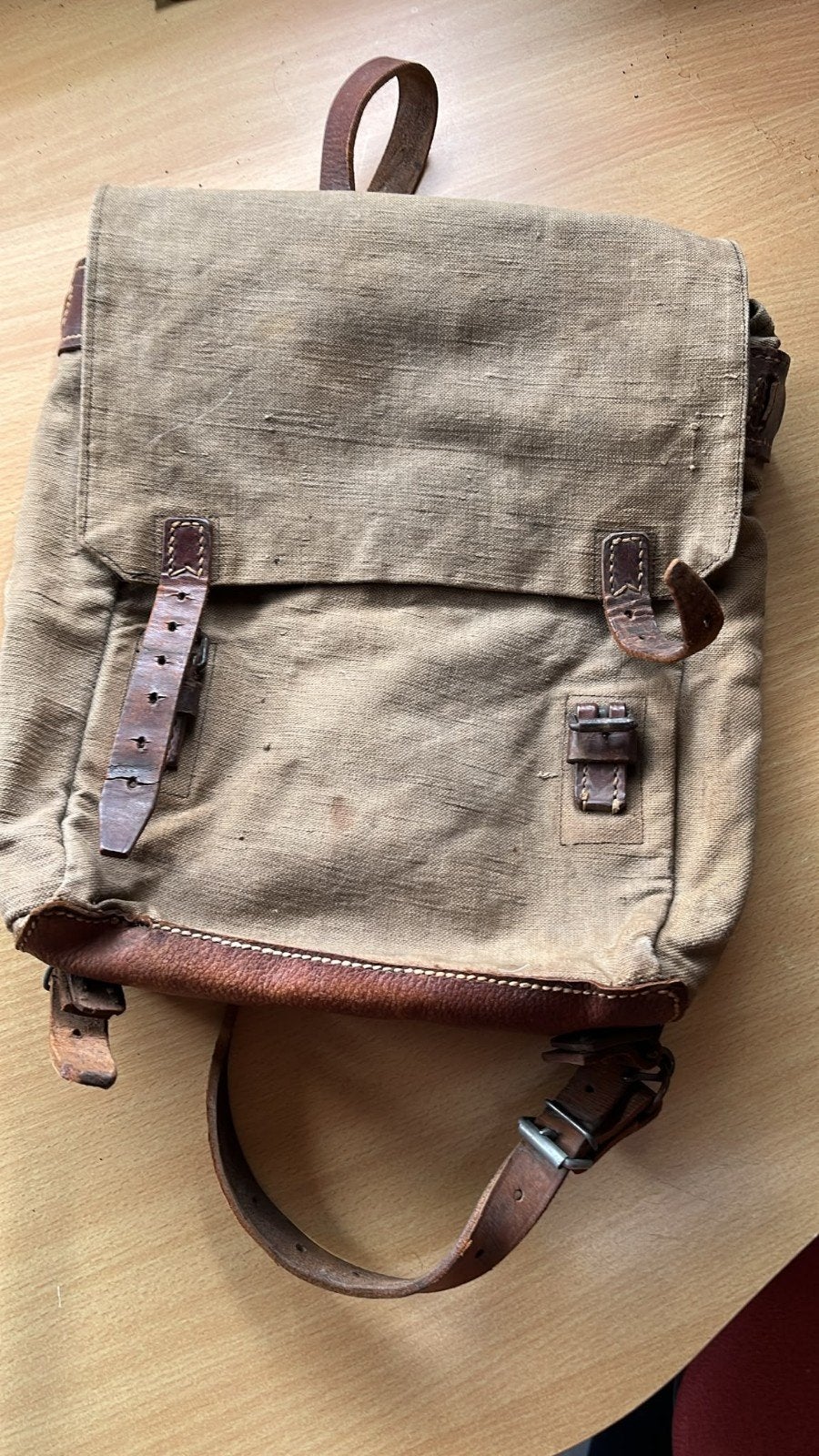 Nederland voor 40, Ransel Model1915, Duits doorgebruikt, Ophalen of Verzenden, Nederland