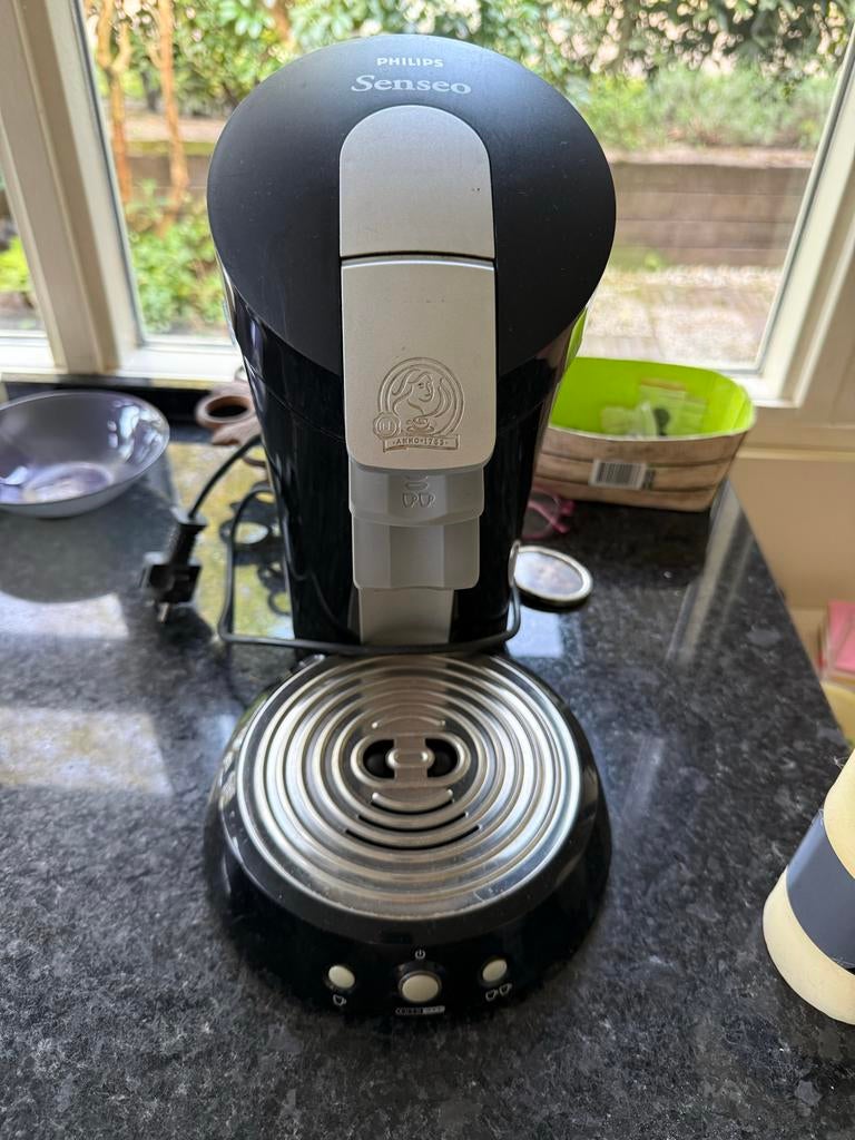 Philips Senseo koffiezetapparaat met 2 gratis kopjes, Ophalen, Koffiepads en cups, Koffiemachine, Zo goed als nieuw