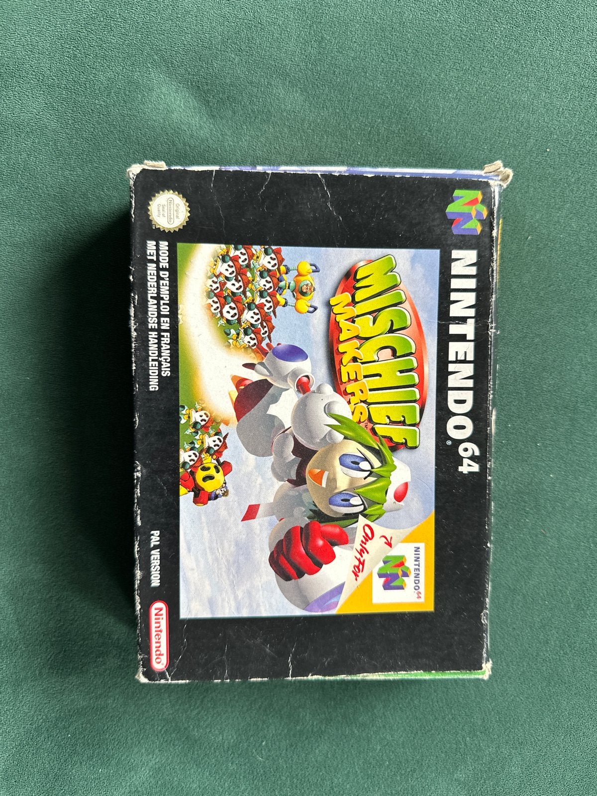 Mischief Makers N64 - Compleet in doos en handleiding, Spelcomputers en Games, Games | Nintendo 64, Gebruikt, 1 speler, Ophalen of Verzenden