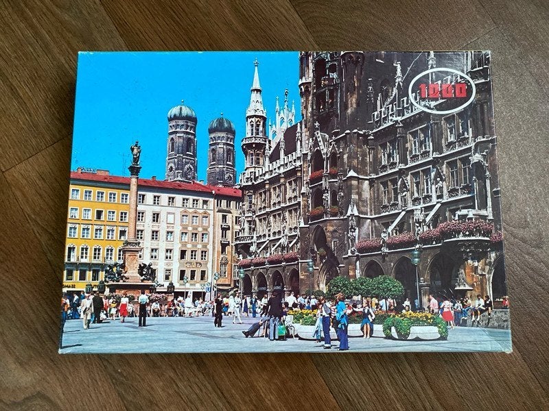 Wild horse München Marienplatz, Ophalen of Verzenden, 500 t/m 1500 stukjes, Zo goed als nieuw, Legpuzzel
