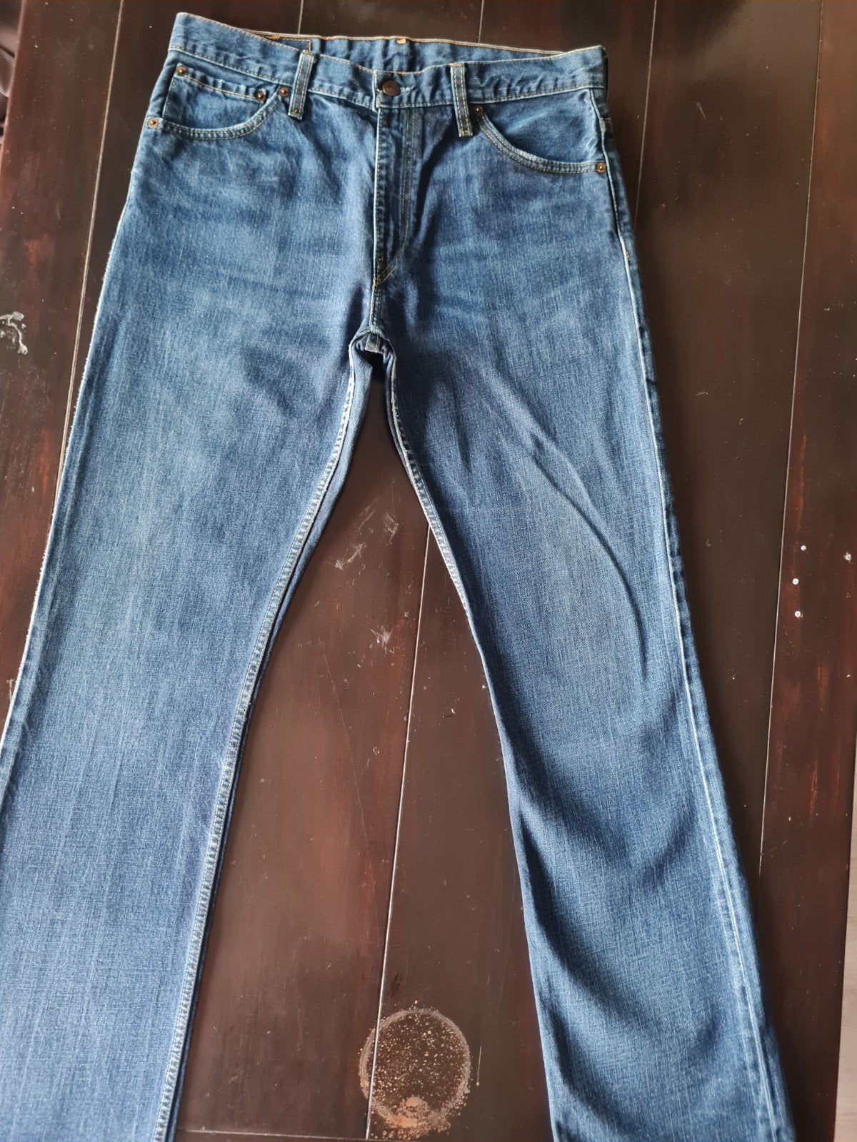 CLASSIC LEVI STRAUSS 507 BOOTCUT JEANS SIZE 33/34, Kleding | Heren, Levi's, Blauw, Ophalen of Verzenden, Zo goed als nieuw