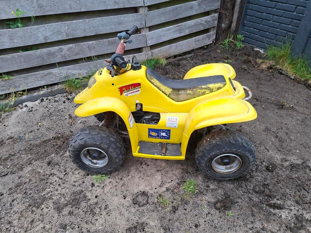 Kinder quad opknapper, Ophalen