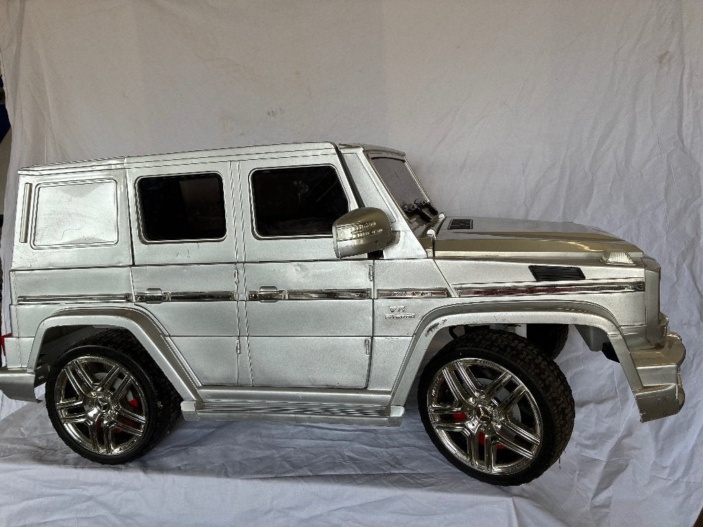 Stoere elektrische kinderauto Mercedes G-klasse AMG, Ophalen, Gebruikt