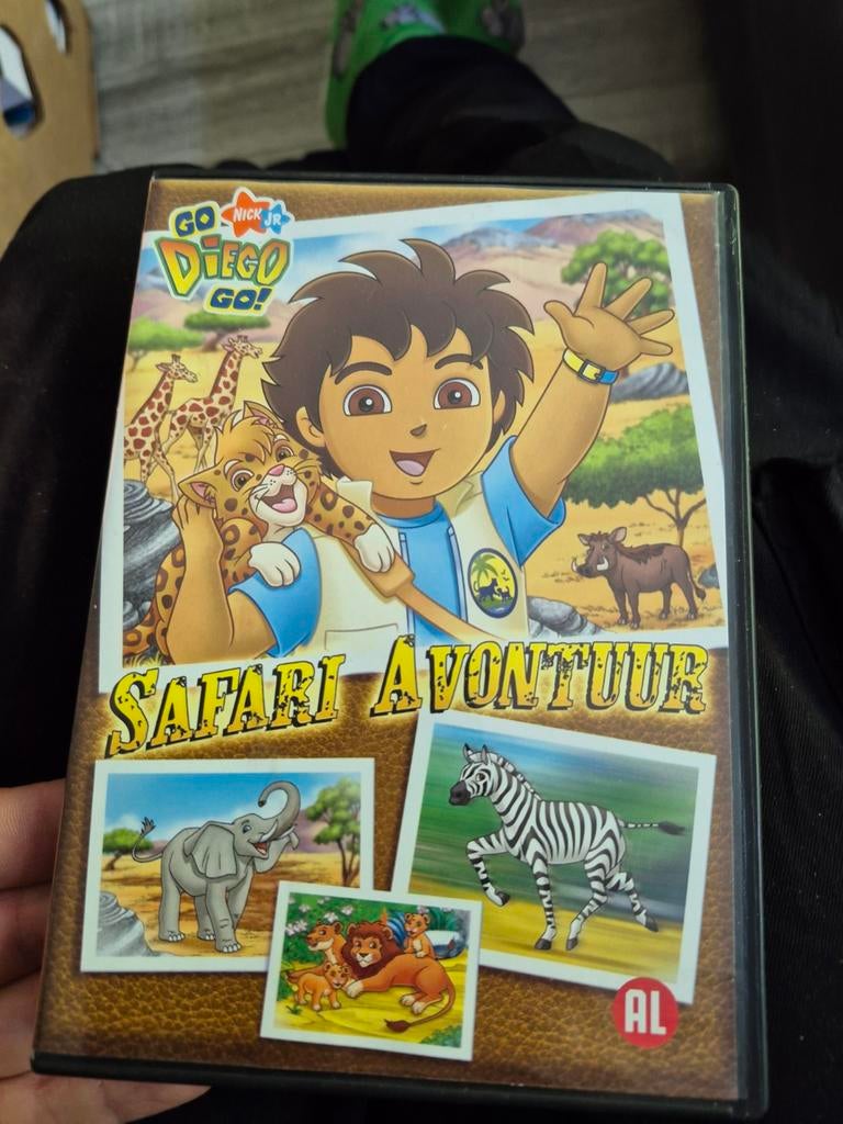 Go Diego Go! Safari Avontuur DVD - Kinderfilm, Cd's en Dvd's, Avontuur, Gebruikt, Ophalen of Verzenden, Vanaf 6 jaar