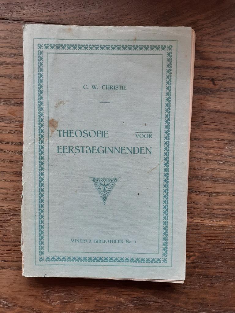 Theosofie voor Eerstbeginnenden en voor Lotusklassen, Boeken, Ophalen of Verzenden, Gelezen, Spiritualiteit algemeen, Overige typen