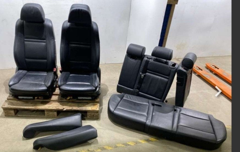 BMW X5 E70 Zwart Comfort Leder Interieur - Compleet, Ophalen, Gebruikt, BMW