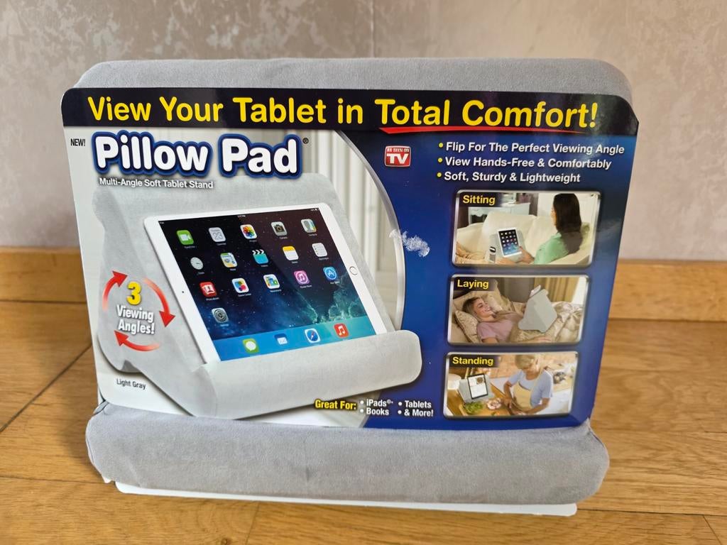 Pillow Pad Multi-Angle Zacht Tablet Kussenstandaard, Computers en Software, Tablet-hoezen, 10 inch, Nieuw, Ophalen of Verzenden