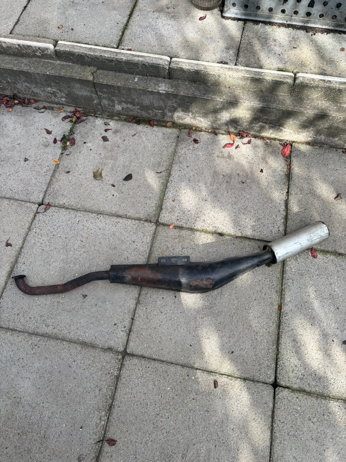 Puch uitlaat, proma, Ophalen, Gebruikt, Uitlaat