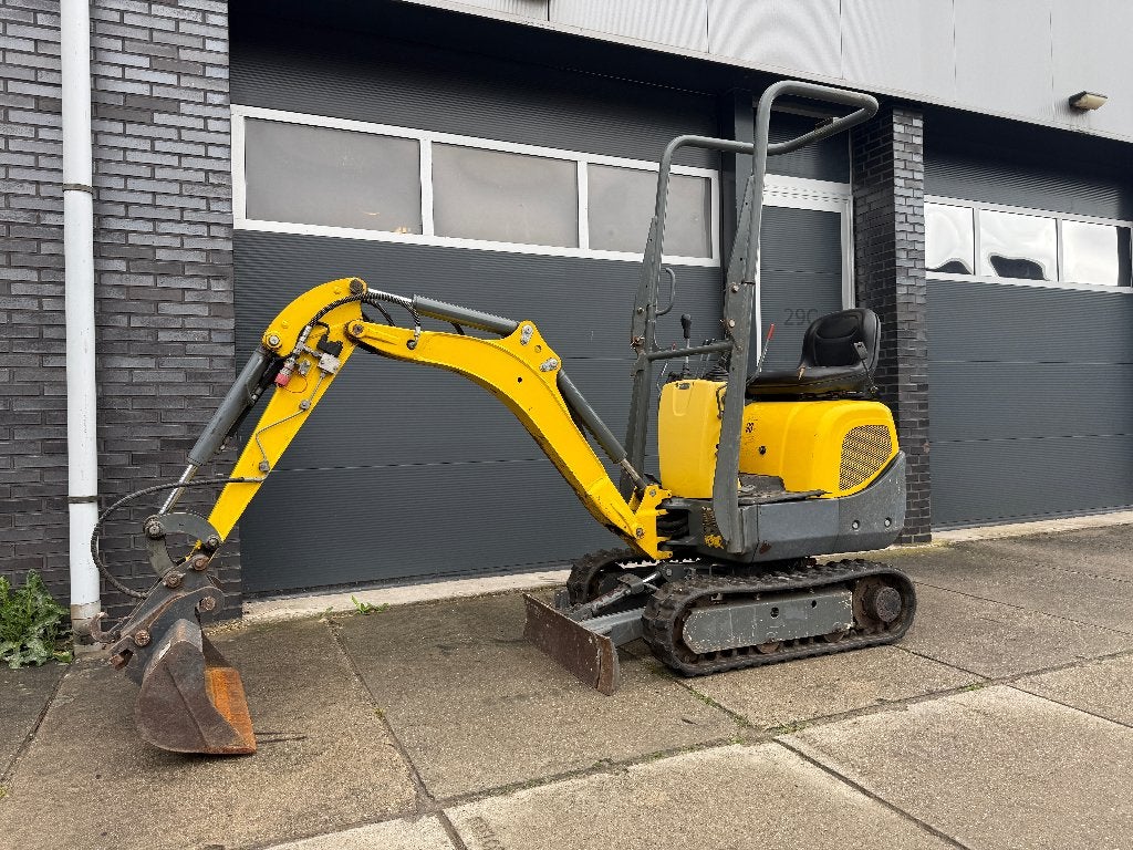 Minigraver WACKER NEUSON 803, Ophalen, Graafmachine