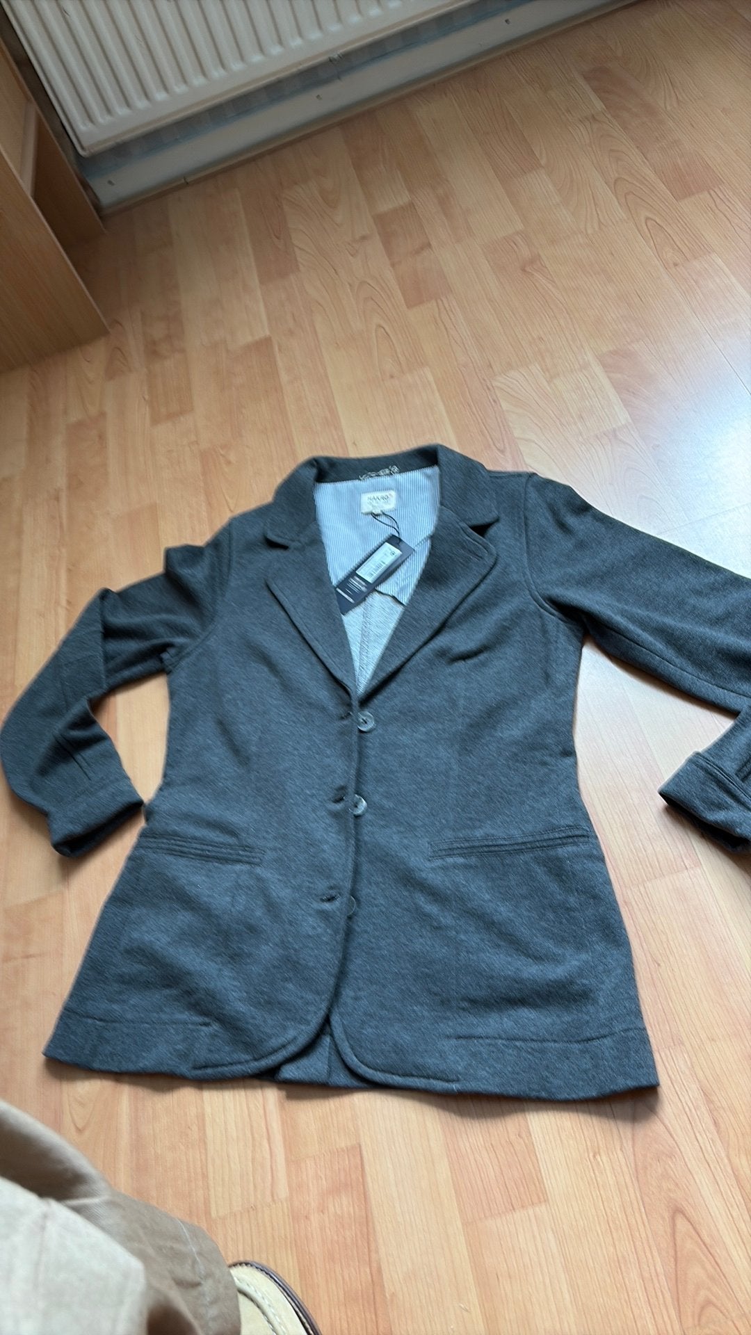 Blazer  grijs maat 38 nieuw, Ophalen of Verzenden, Nieuw, Overige maten, Grijs