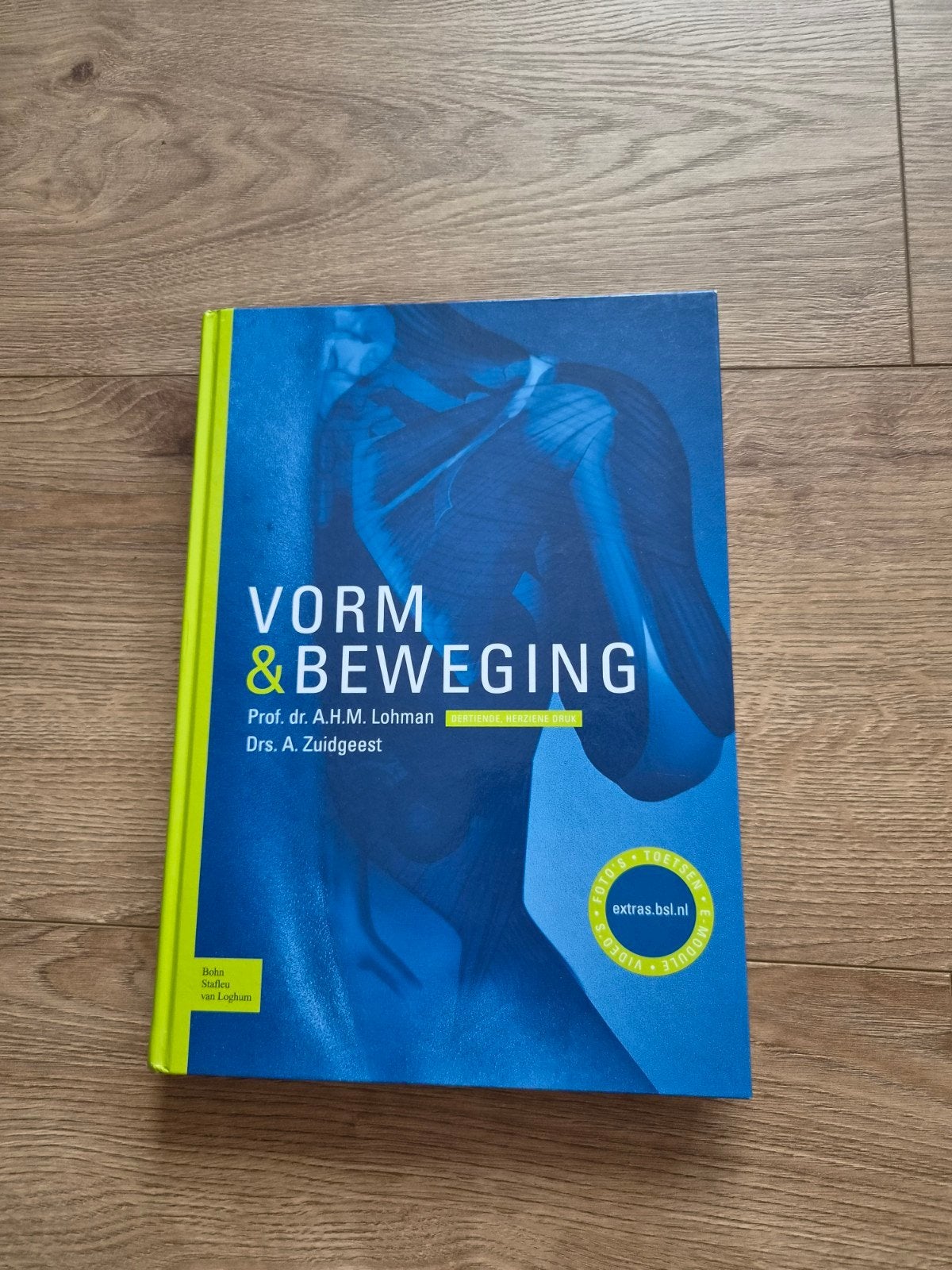 Vorm & Beweging - Anatomie en Fysiologie, Boeken, Prof. dr. A.H.M. Lohman, Drs. A. Zuidgeest, Zo goed als nieuw, Beta, HBO