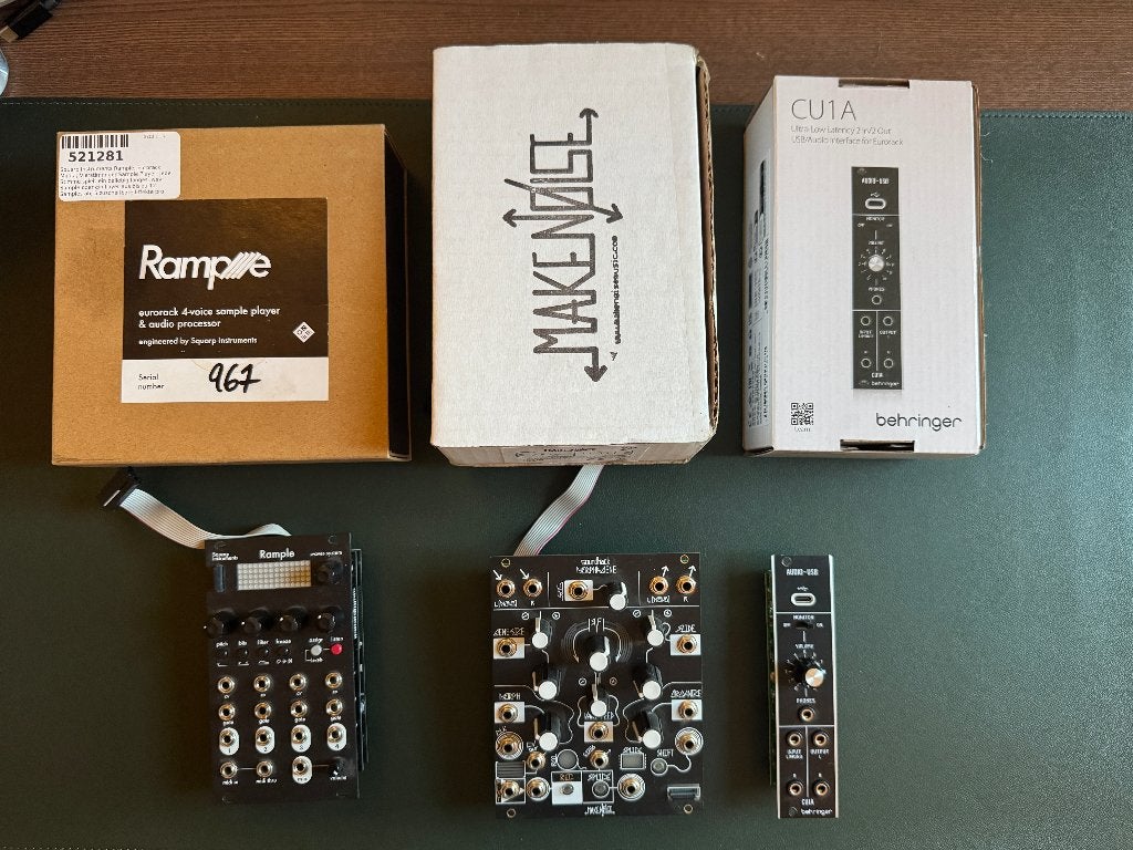 Squarp Rample Sample Player Eurorack, Ophalen of Verzenden, Zo goed als nieuw