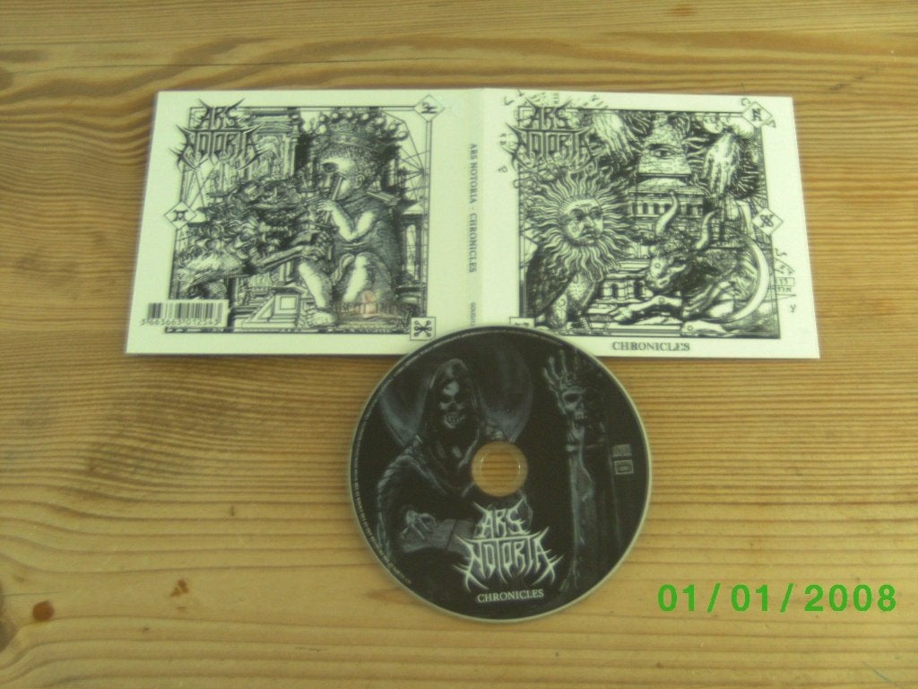 Ars Notoria – Chronicles, Digipak, Ophalen of Verzenden, Zo goed als nieuw, Album