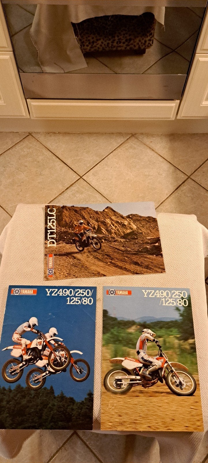 yamaha crossmotoren brochures 5.30 eu ps, Motoren, Ophalen of Verzenden, Yamaha