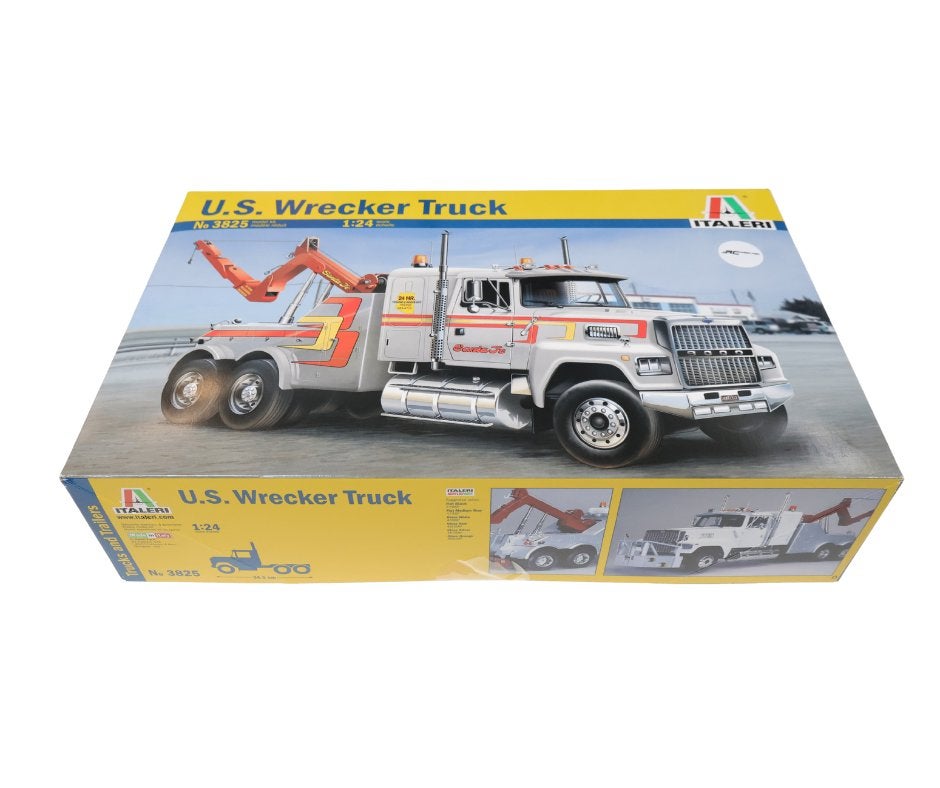 Italeri US WRECKER TRUCK ITA-3825 1/24, Hobby en Vrije tijd, Modelbouw | Auto's en Voertuigen, Italeri, Groter dan 1:32, Nieuw