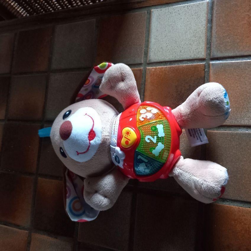 VTech Baby Knuffel & Speel Puppy, Ophalen of Verzenden, Zo goed als nieuw, Overige typen