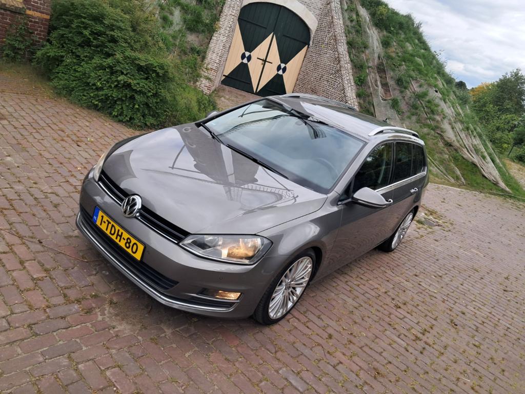 Vw Golf TDI Variant highline  2014 nwe apk zeer mooi, Auto's, Voorwielaandrijving, 4 cilinders, 150 pk, 1600 cc