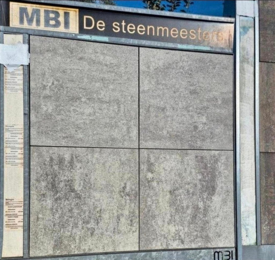 Terrastegels beige zand bruin/grijs nuance 60x60x4 s-partij, Nieuw, Ophalen of Verzenden, 10 m² of meer, Terrastegels