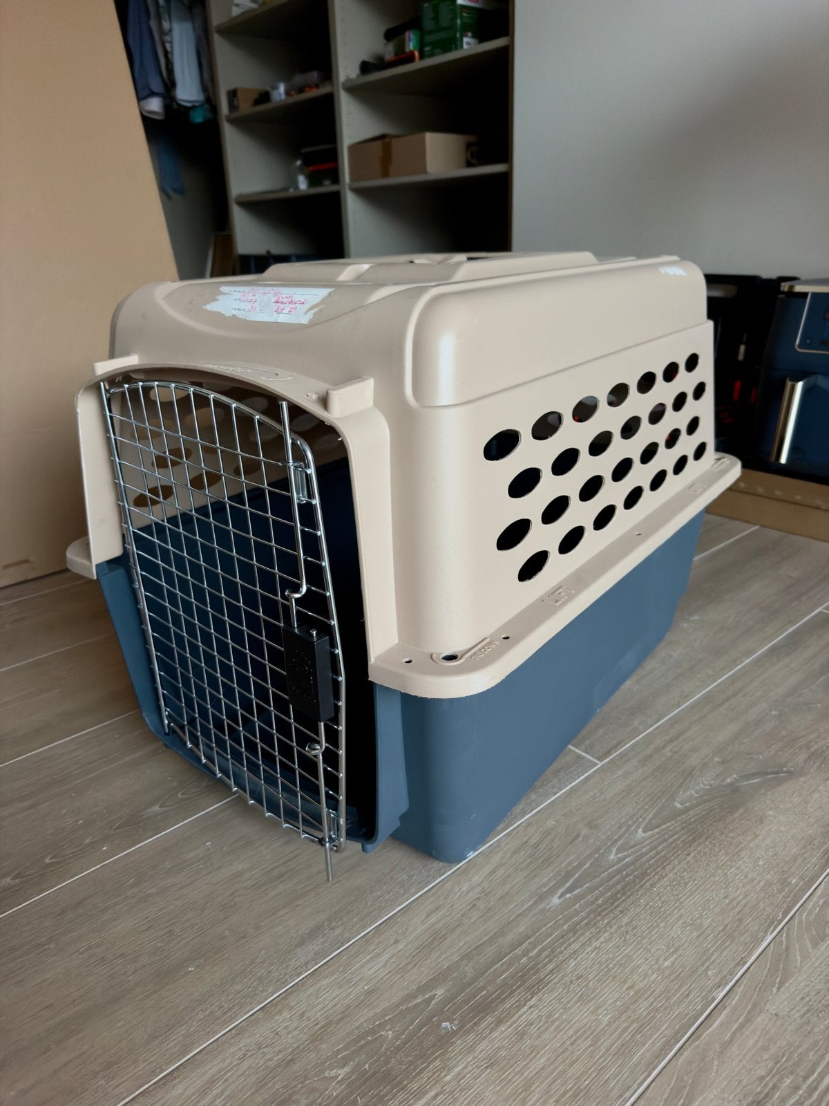 Honden en/of katten transportbox 70x52 57 hoog, Ophalen, Gebruikt