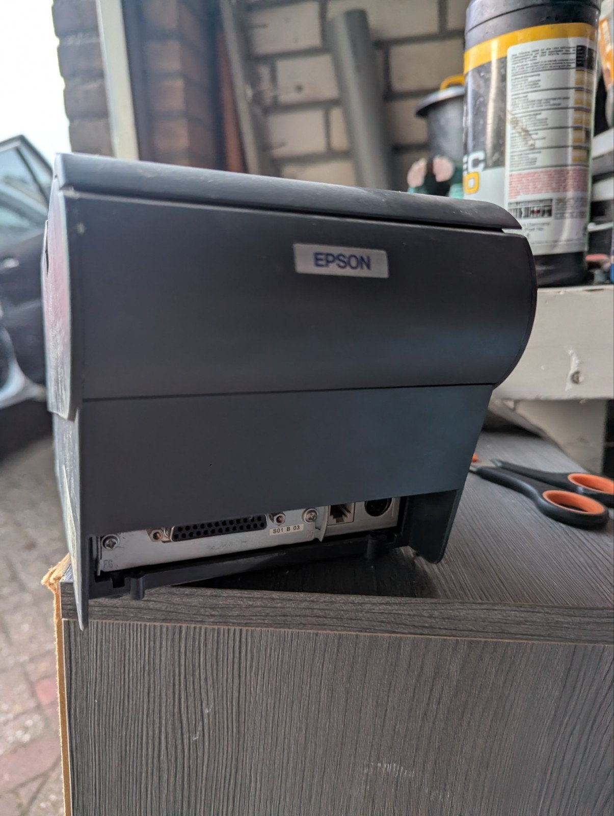 Epson thermische bonnen printer, Ophalen