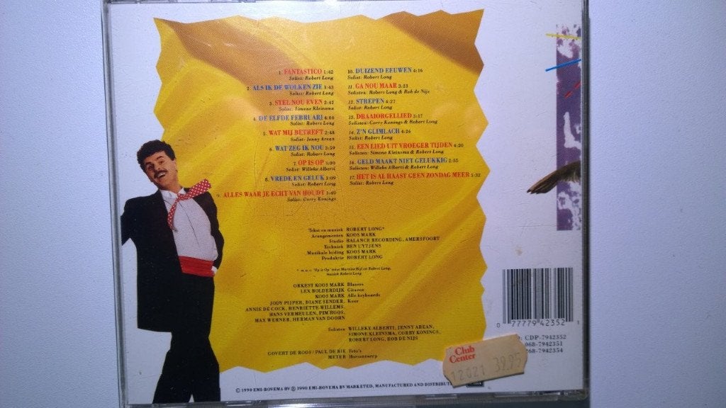 Robert Long - Het Onherroepelijke Fantastico Album, Ophalen of Verzenden, Zo goed als nieuw, Pop, Album